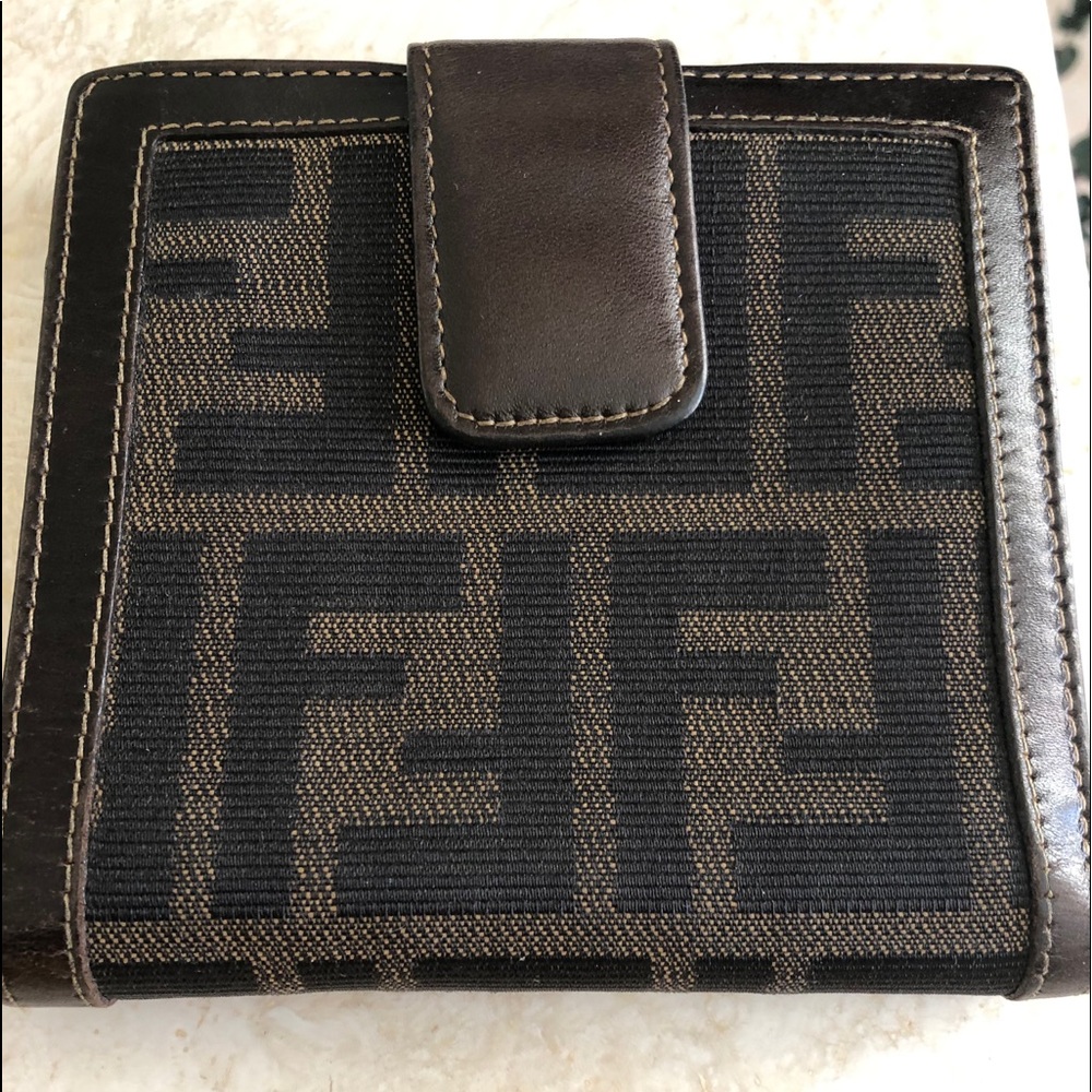 SOLD Fendi ZUCCA wallet in excellent condition